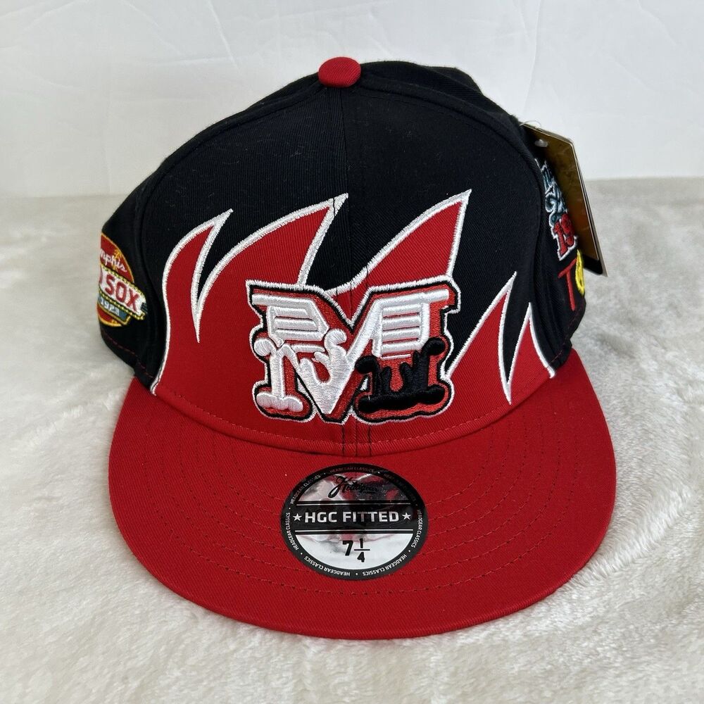 Headgear Classic MEMPHIS RED SOX Fitted Hat Size 7 1/4